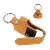 2pcs Inhaler Carrying Holder, Portable Travel Handy Holster, Mini Case Sleeve - Clasp Closure, PU Leather (Turmeric) view 3