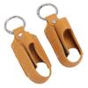 2pcs Inhaler Carrying Holder, Portable Travel Handy Holster, Mini Case Sleeve - Clasp Closure, PU Leather (Turmeric) view 4