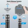 SIRUI Carbon Fiber Monopod Extension Tube for SVM-Series and P-Series, 11.8/30cm One-Section Quick Release Extension Column, 1.26"/32mm Diameter, SVM-E view 4