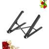 HOMSFOU Laptop Rack Folding Laptop Stand Computer Stand Portable Holder Adjustable Computer Holder for Home Office view 3