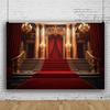 OFILA Red Carpet Backdrop 12x8ft Fabric Vintage Stage Backdrop Theater Play Backdrop Black Tie Events Backdrop School Events Backdrop view 3