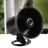 HUAOSN 115dB DC 12V Wire Loud Horn Alarm, Wired Alarm Siren Horn, Burglar Alarm System for Outdoor Security view 3