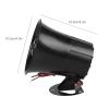 HUAOSN 115dB DC 12V Wire Loud Horn Alarm, Wired Alarm Siren Horn, Burglar Alarm System for Outdoor Security view 4