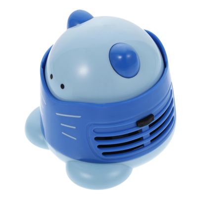 Gadpiparty Mini Desktop Vacuum Cleaner Portable Cordless Table Cleaner for Dust Crumbs Lint Durable Cat Office School Car Use No Battery Included