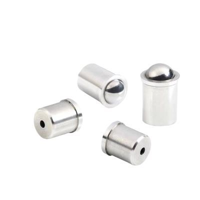 CLCulture 50Pcs 304 Stainless Steel Ball Plunger Push Fit Ball Spring Ball Plungers D3-D12 (Size : D3xL3)