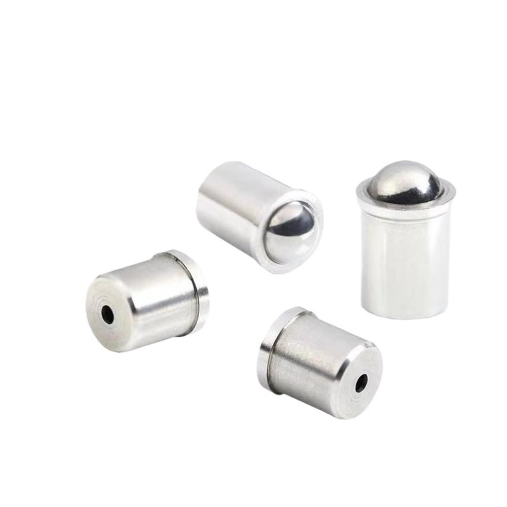CLCulture 50Pcs 304 Stainless Steel Ball Plunger Push Fit Ball Spring Ball Plungers D3-D12 (Size : D3xL3)