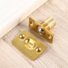 CLCulture 2PCs Furniture Door Latch Spring Invisible Wooden Cabinet Door Beads Lock Closet Ball Catch Latch Adjustable Door Top Bead (Color : Gold) view 2