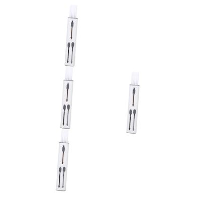 Gadpiparty 4sets Multifunctional Earphone Cleaning Brush Kit for Keyboard Headphones Electronics Cleaning Tool
