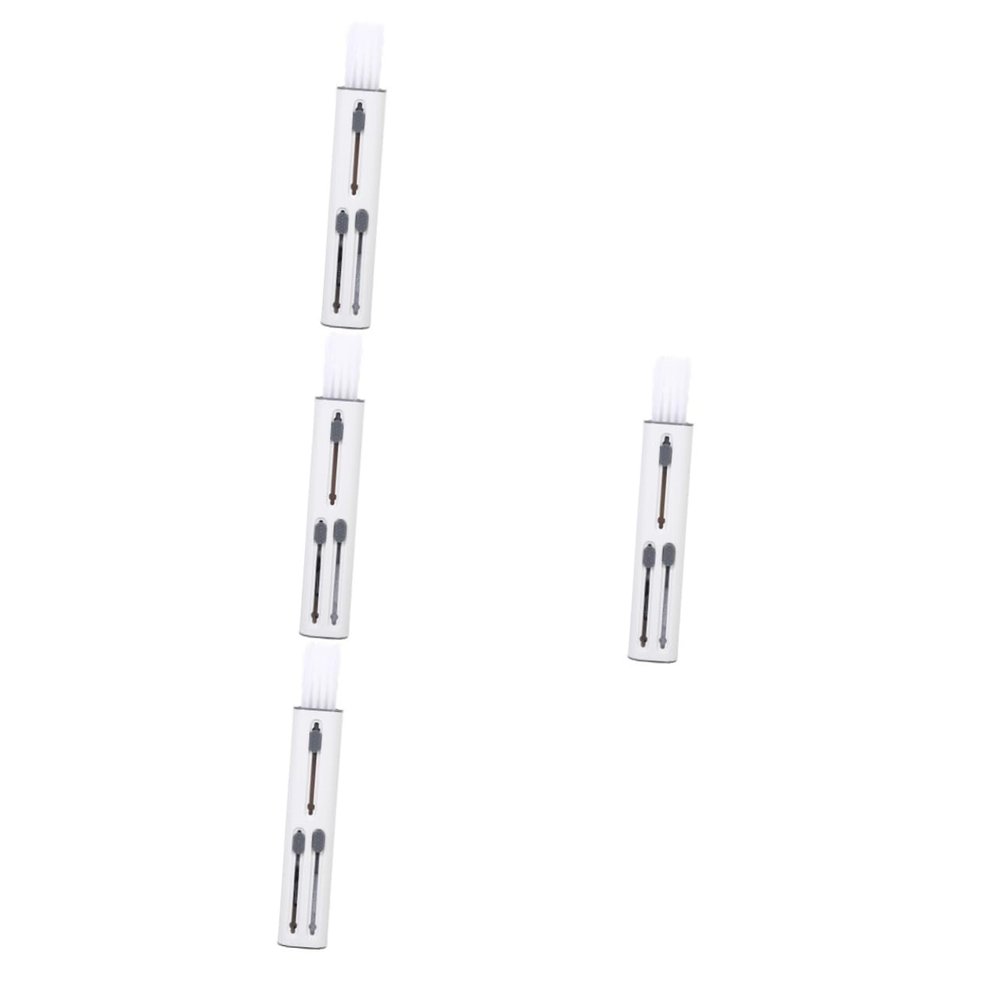 Gadpiparty 4sets Multifunctional Earphone Cleaning Brush Kit for Keyboard Headphones Electronics Cleaning Tool