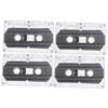 Gadpiparty 4pcs Cassette Tape for Music Recording Low Noise Audio Cassette Tape Blank view 1