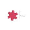 Gadpiparty 2pcs Headphone Adapter Headphones Splitter Earphone Jack Connector Splitter Audio Connector Adapter Headphone Splitter Audio Splitter Connector Earphone Splitter Adapter Red, Redx2pcs view 3