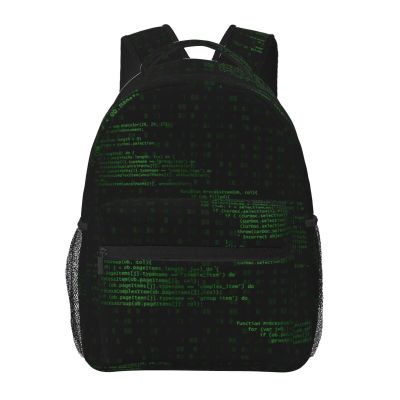 ASYG Funny Backpack Programmer Laptop Backpack Funny Tablet Travel Picnic Travel Bag Code Laptop Bag Funny Bag