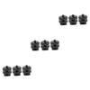 Gadpiparty 9pcs Adapter Hot Shoe Mount DSLR Cameras Screw Tripod Compatible Black view 1