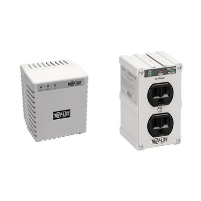 Tripp Lite 600W 120V Power Conditioner & Isobar 2 Outlet Surge Protector Power Strip
