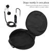 Locadence Cable Organizer Bag, Double Carry Handles Durable Heavy Duty Pouch Bag for Storage Electronics Accessories Booster Cables Power Cords RV Sewer Hoses (Round) view 3