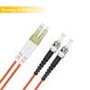 Eardion 3Meters LC to ST Fiber Patch Cable, 3M (9.84ft) Multimode Duplex 50/125um OM2 Fiber Jumper- LC/UPC-ST/UPC Patch Cords Orange-3M (2Pack) view 2