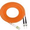 Eardion 3Meters LC to ST Fiber Patch Cable, 3M (9.84ft) Multimode Duplex 50/125um OM2 Fiber Jumper- LC/UPC-ST/UPC Patch Cords Orange-3M (2Pack) view 4
