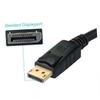 Gadpiparty Displayport to Adapter High-Performance Video Converter for Dual Monitor Setup Connection Supports Resolution Black view 3