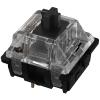 GATERON KS-8 Black Keyboard Switches, Linear 5 Pin Through-Hole LED Compatible for MX Mechanical Keyboard(35PCS,Black) view 1