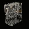 BTSEURY Mini ITX Case,Clear Acrylic ITX Computer Case 360 Degree Cooling Cushioning Foot Pads Mini PC Case for Flex 1U Power 2.5in SSD 4.3L (Transparent) view 2