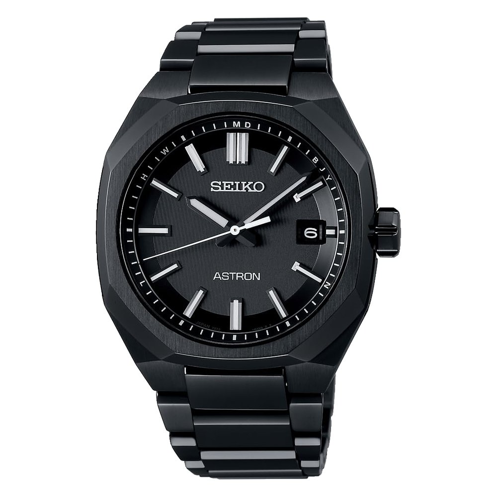 ASTRON SBXY083 [ASTRON NEXTER Solar Radio Correction Men's Metal Band] Made in Japan New
