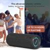 Portable Speaker, Wireless Bluetooth Speaker, IPX7 Waterproof, 25W Loud Stereo Sound, Bassboom Technology, Built-in Mic, 16H Playtime with Lights for Home Outdoor view 4