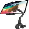 GDZN Treadmill Tablet Holder, 360 Adjustable Handlebar Tablet Mount for Spin Bike, Indoor Cycling, Gym Bicycle, Gooseneck iPad Mount Clamp Fit 4.7-13" iPad Pro/Air/Mini, iPhone, Galaxy view 1