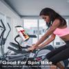 GDZN Treadmill Tablet Holder, 360 Adjustable Handlebar Tablet Mount for Spin Bike, Indoor Cycling, Gym Bicycle, Gooseneck iPad Mount Clamp Fit 4.7-13" iPad Pro/Air/Mini, iPhone, Galaxy view 3
