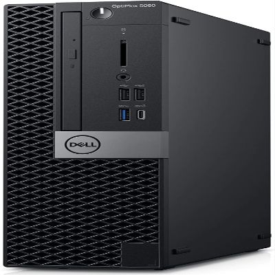 Dell OptiPlex 5060 SFF Bussines Desktop Computers, Intel 6-Core i5-8500 3.10 GHz, 32GB DDR4 Ram, 1TB SSD, Keyboard & Mouse, WiFi, 4K Support, Win 11 Pro, Black (Renewed)