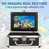 Gavigain Underwater Fishing Camera for Visual Fishing Well Inspection HD Display 7 inch Monitor IP68 Waterproof Underwater Adventure Camera Night Vision Fish Finder (US Plug 15m/16.4yd) view 2