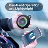 Bluetooth Shower Speaker Waterproof - Small Portable Bluetooth Speaker Wireless with Clip - Powerful Bass and Louder Volume - Colorful Lights and Lightweight view 4