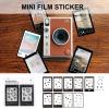 WOGOZAN Accessories Kit for Fujifilm Instax Mini EVO Instant CameraIncluding Clear Case, Lens Cap, Brown Camera Strap, Album for Mini 3 Inch Film, Screen Protector, DIY Sticker (No Camera) view 4