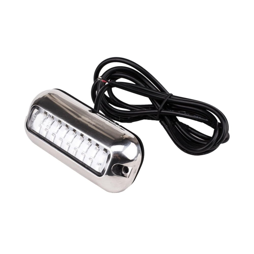 BIUDECO Stainless Steel 27 Underwater Bridge Lamp Lights for Boats Marine Flood Lights for Boats