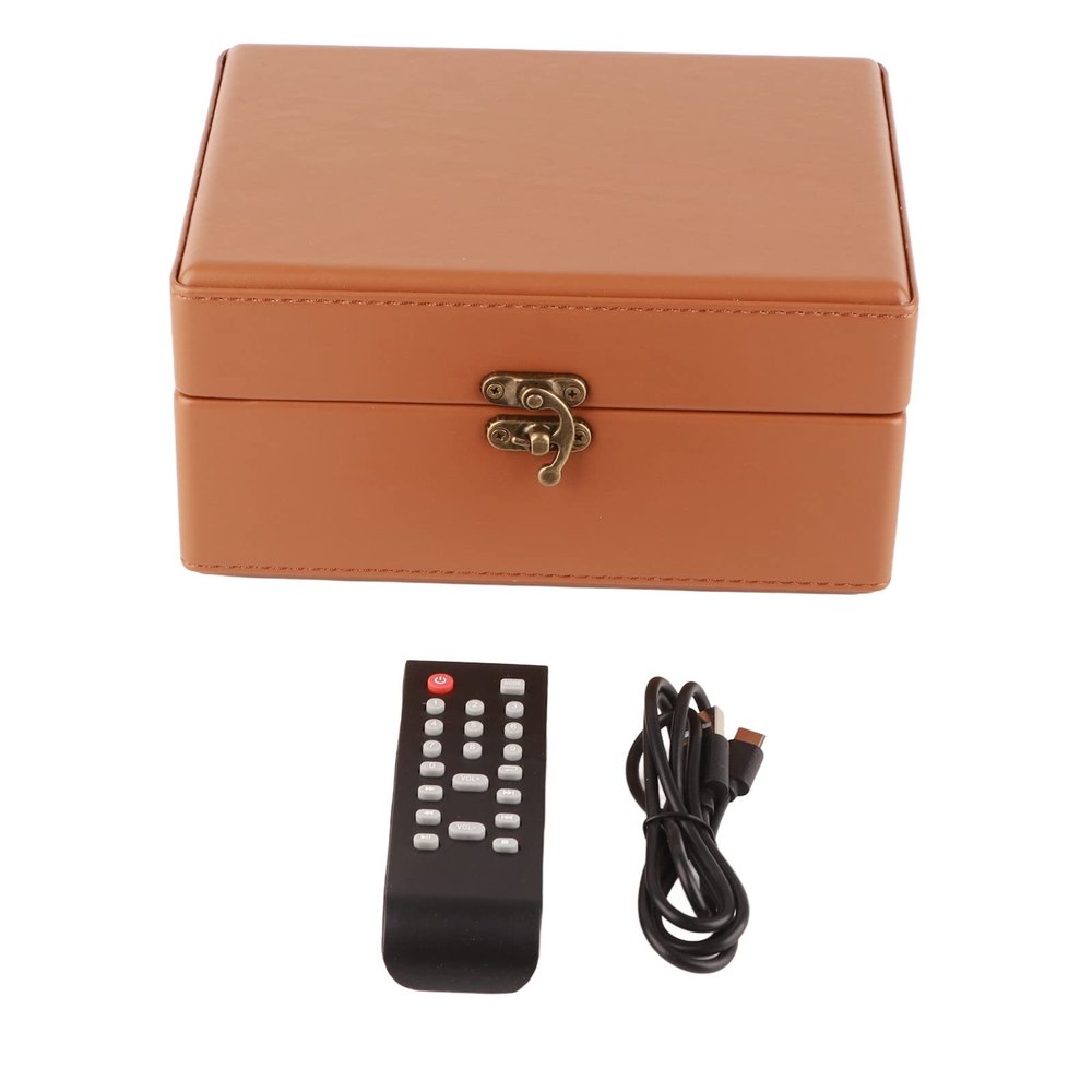 MUNEFE Retro CD Player, Suitcase CD Player, Vintae CD Player, Suitable for Providin Hih Sinal to Noise Ratio and Minimal Sod Loss