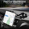 GDZN Dashboard Car Mount, Stretchable Dash Holder, Super Sticky Suction Cup Stand Clamp for iPad Pro 12.9 Air Mini, Galaxy Tabs, Z Fold, More 4-13" Cellphones and Tablets view 2