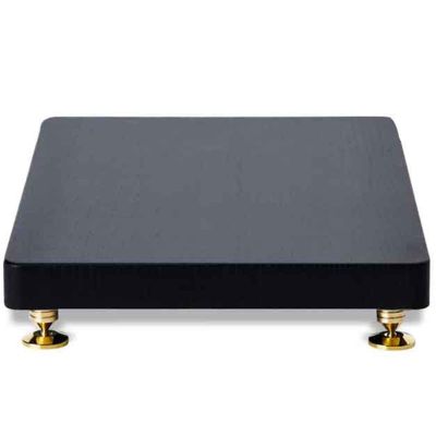 Home floor standing speaker subwoofer bracket audio vibration damping anti-vibration pad shock absorbing tray bracket floor standing bracket speaker bracket pure copper sound nail solid structure stro