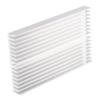 100 * 60 * 10mm DIY Cooler Aluminum Grille Shape Heat Sink Chip for IC LED Power Transistor view 3