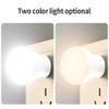 ALIVIM 8Pcs LED USB Plug Lamp Computer Mobile Power Charging Small Book Lamp Eye Protection Reading Light Round Light Night Light,Warm White view 4