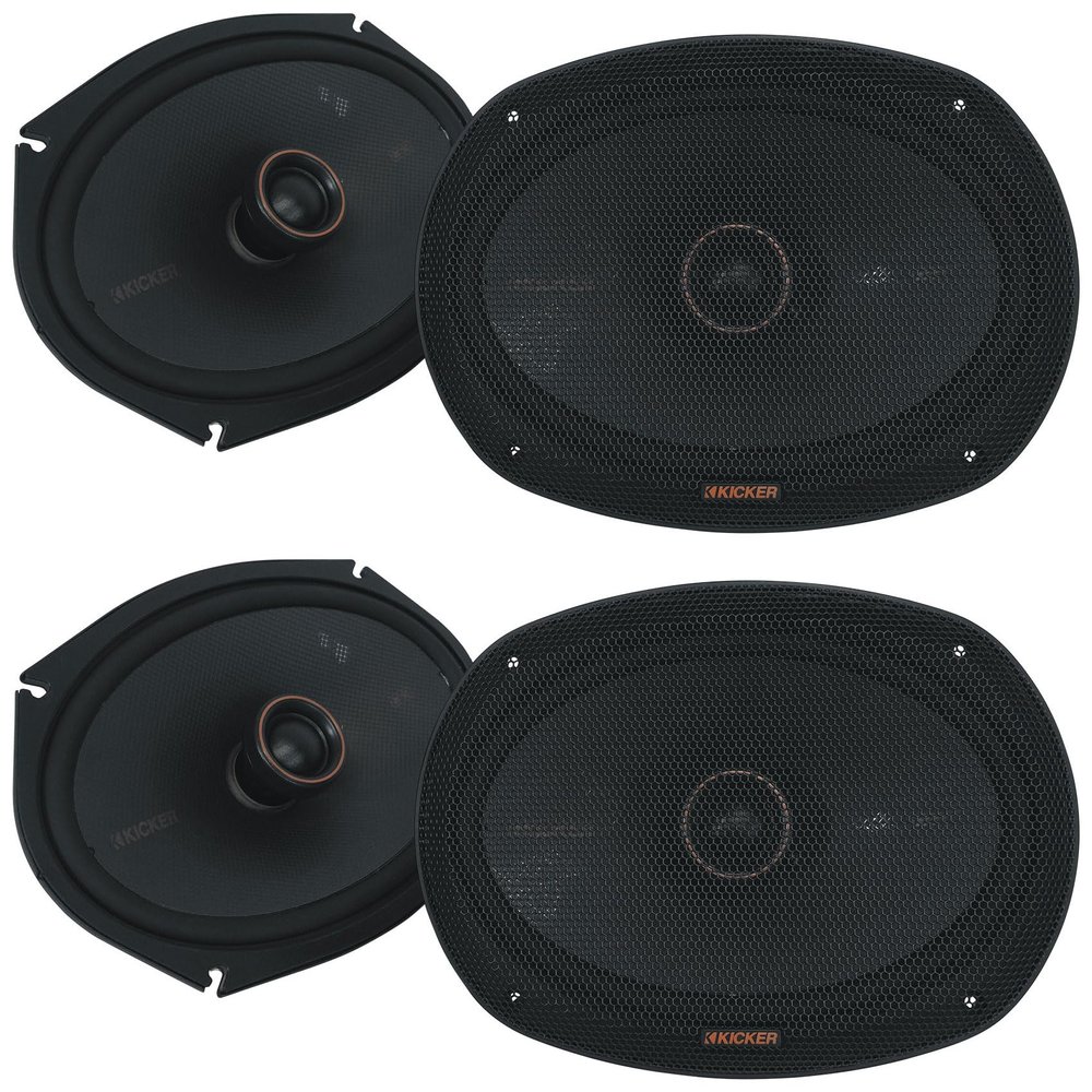 Audiosavings Bundle: (2) Pair Kicker 51KSC6904 6x9 150 Watt RMS Car Audio Speakers KSC6904 KSC690 (Items 4)