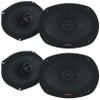 Audiosavings Bundle: (2) Pair Kicker 51KSC6904 6x9 150 Watt RMS Car Audio Speakers KSC6904 KSC690 (Items 4) view 1