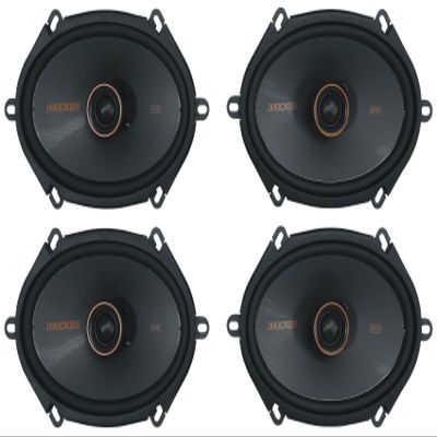 Audiosavings Bundle: (2) Pair Kicker 51KSC6804 6x8 75 Watt RMS Car Audio Speakers KSC6804 KSC680 (Items 4)