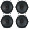 Audiosavings Bundle: (2) Pair Kicker 51KSC6804 6x8 75 Watt RMS Car Audio Speakers KSC6804 KSC680 (Items 4) view 1