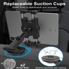 GDZN Dashboard Tablet Mount for Car, [Replaceable Suction Cup] Dash Tablet Holder Clip with Strong Sticky Gel Suction Cup for iPad Pro Mini Air, Galaxy Z Fold, Tabs, iPhone, Fire, 4-11" Device view 4