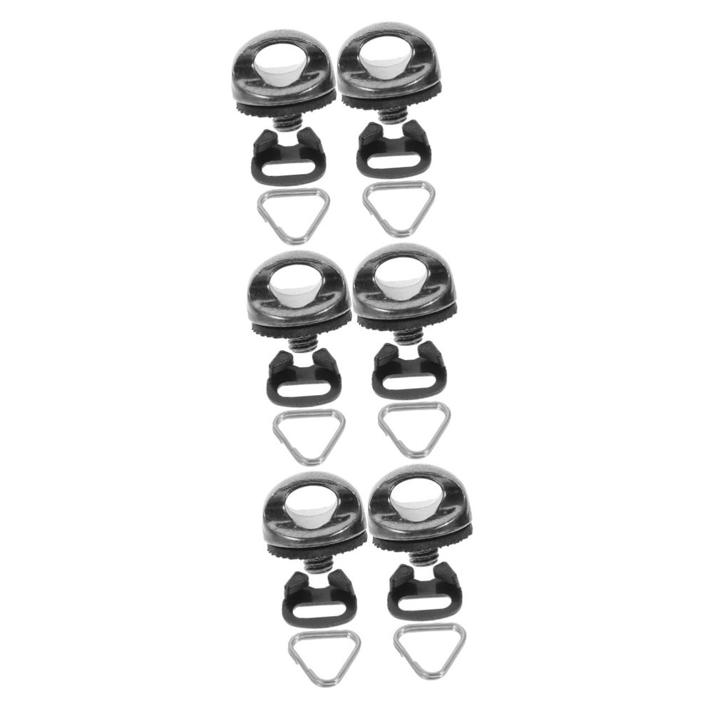 OSALADI 3sets Camera Strap Triangle Clip Safety Screws Compatible Mirrorless Cameras Easy Connection System for Secure Mounting Accessory Pack