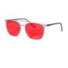 SHINU Light Blocking Glasses Red Lens Blue and Green Blocking Glasses Disruptive Eliminate Eye Strain 080RD (c2) view 1