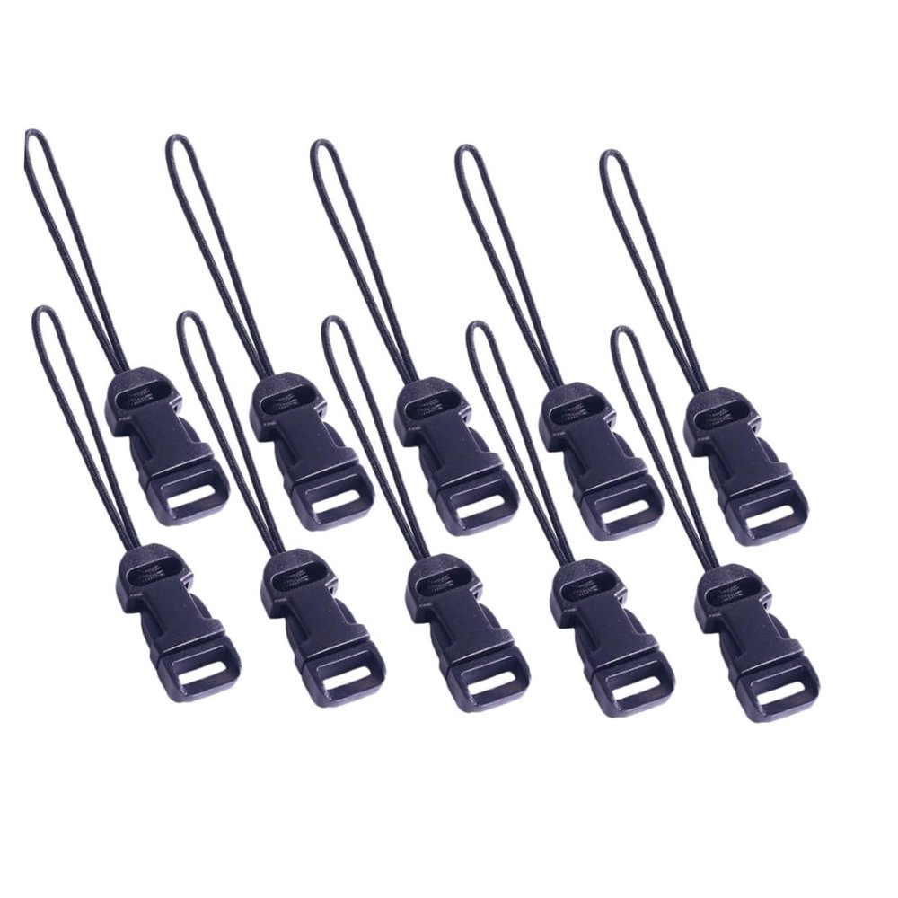 OSALADI 20pcs Quick Release Qd Loop Connector Qd Clip Adapter for Camera Straps Hook and Loop Straps