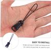 OSALADI 20pcs Quick Release Qd Loop Connector Qd Clip Adapter for Camera Straps Hook and Loop Straps view 2