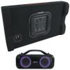Audiosavings Bundle: (1) Kicker 49L7TDF82 L7TDF 8" 350w L7T Subwoofer+Shallow Sub Enclosure Box L7TDF82 Bundle with (1) RV Go Party D4 Large Loud Portable LED Party Bluetooth Speaker (Items 2) view 1