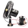 GYLSLW Car Clip Fan, 8 Inch clip-on Cigarette Lighter Fan, All Metal Golf Cart Fan, car seat fan, car cooling fan with Clip Cigarette Lighter Plug, Full Metal Fan (24V) view 2