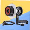 OSALADI Fo Aluminum Alloy Follow Focus Kit for Ilcd Cameras Durable Focus Rig for Filmmakers Easy Assembly High Strength Aluminum Alloy Construction view 2